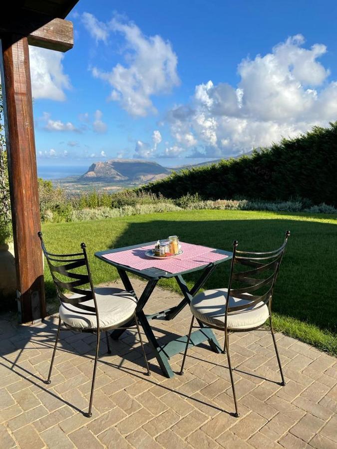 Villa Siciliana Con Piscina E Vista Panoramica Sul Mare Borgetto Екстериор снимка