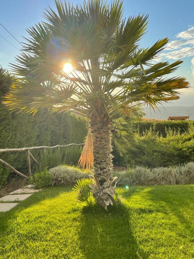 Villa Siciliana Con Piscina E Vista Panoramica Sul Mare Borgetto Екстериор снимка