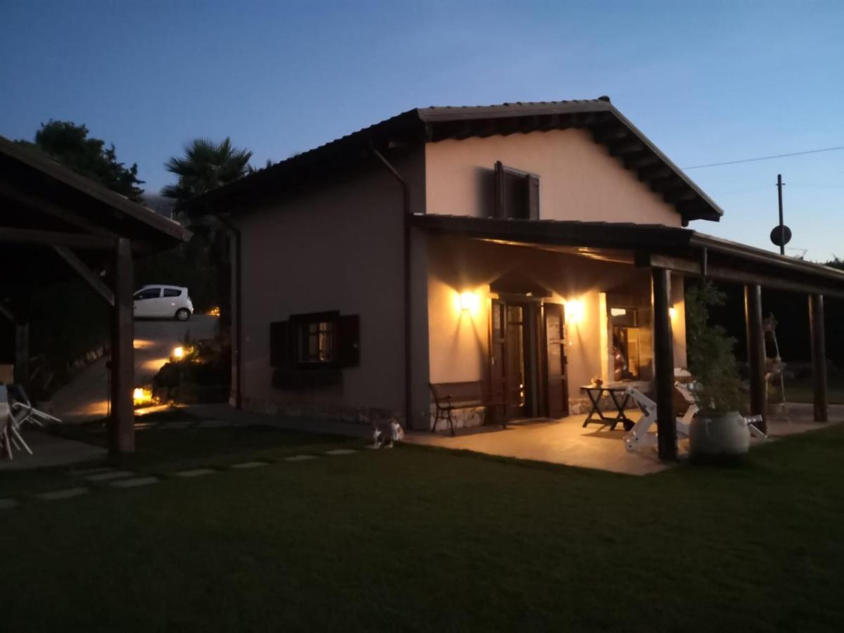 Villa Siciliana Con Piscina E Vista Panoramica Sul Mare Borgetto Екстериор снимка