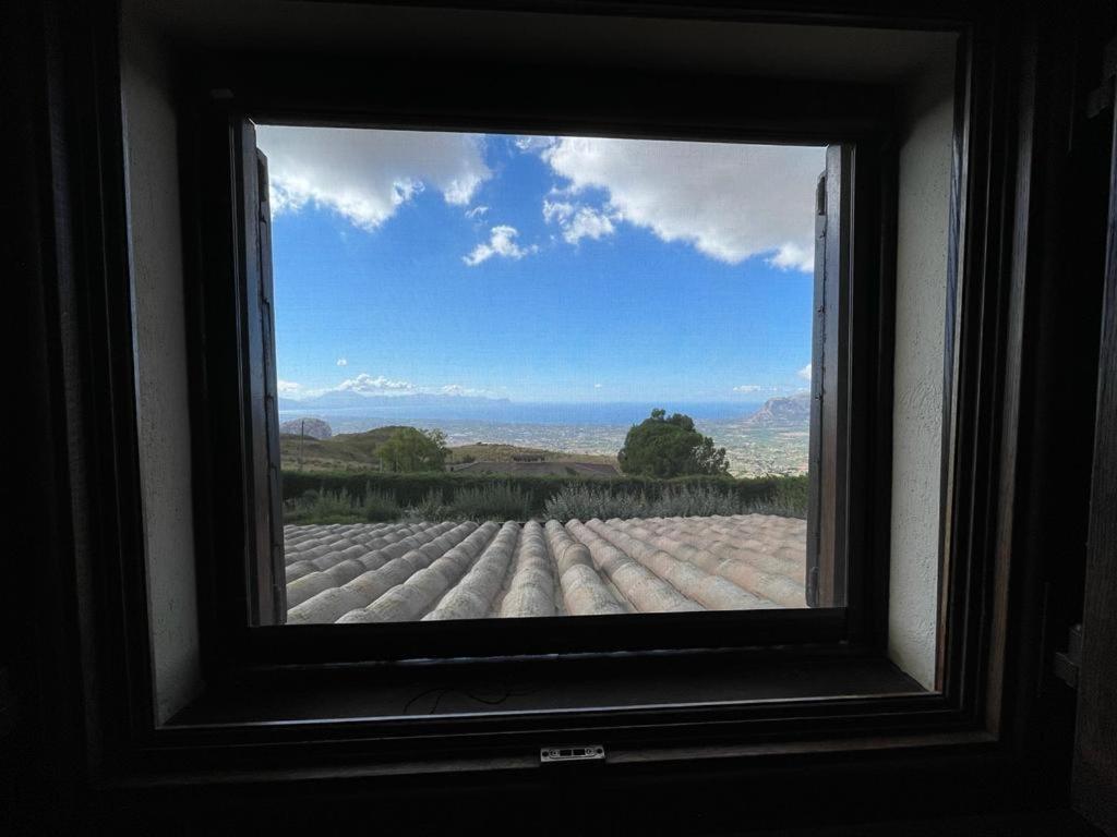 Villa Siciliana Con Piscina E Vista Panoramica Sul Mare Borgetto Екстериор снимка