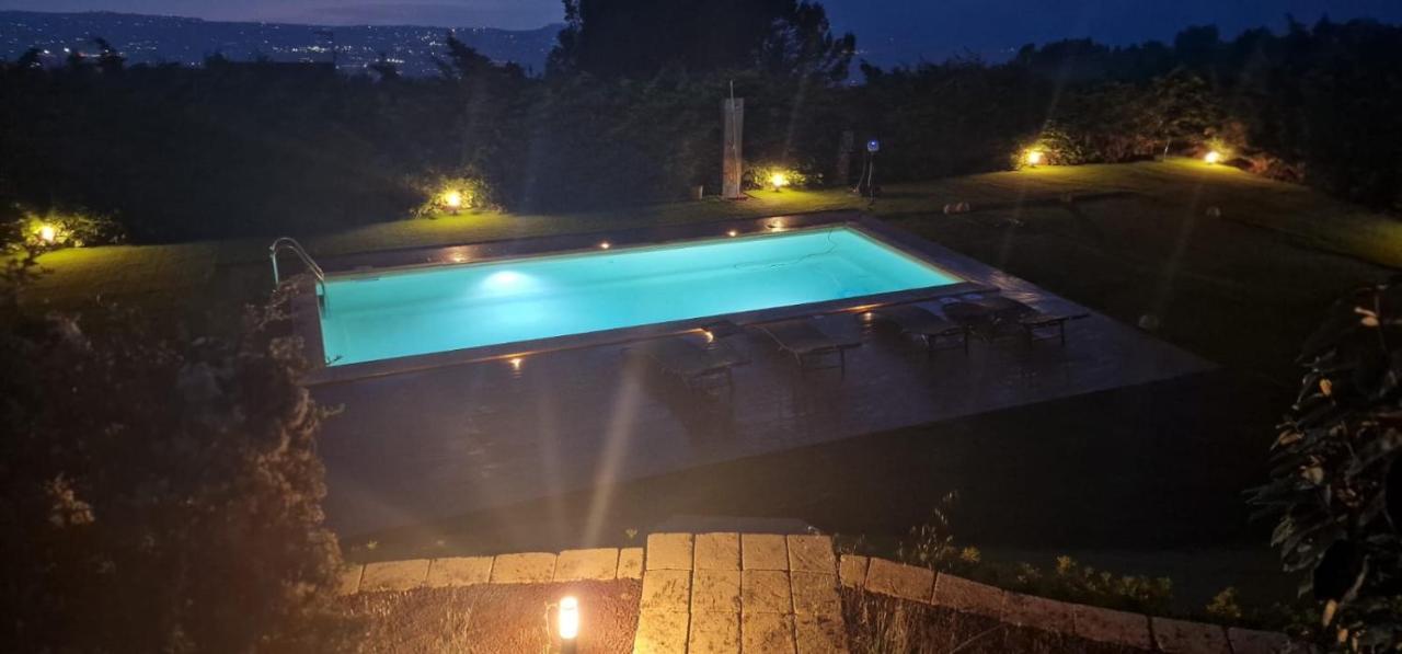 Villa Siciliana Con Piscina E Vista Panoramica Sul Mare Borgetto Екстериор снимка