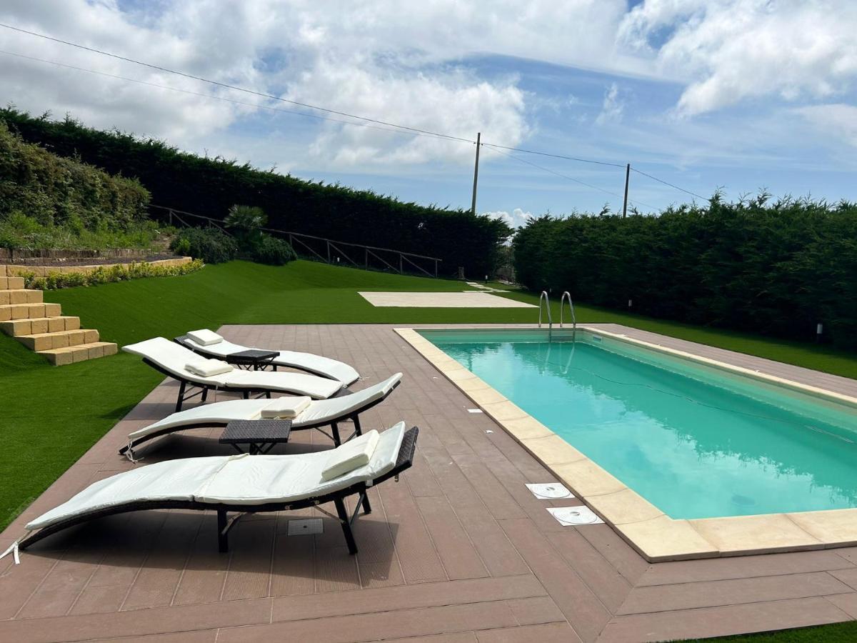 Villa Siciliana Con Piscina E Vista Panoramica Sul Mare Borgetto Екстериор снимка