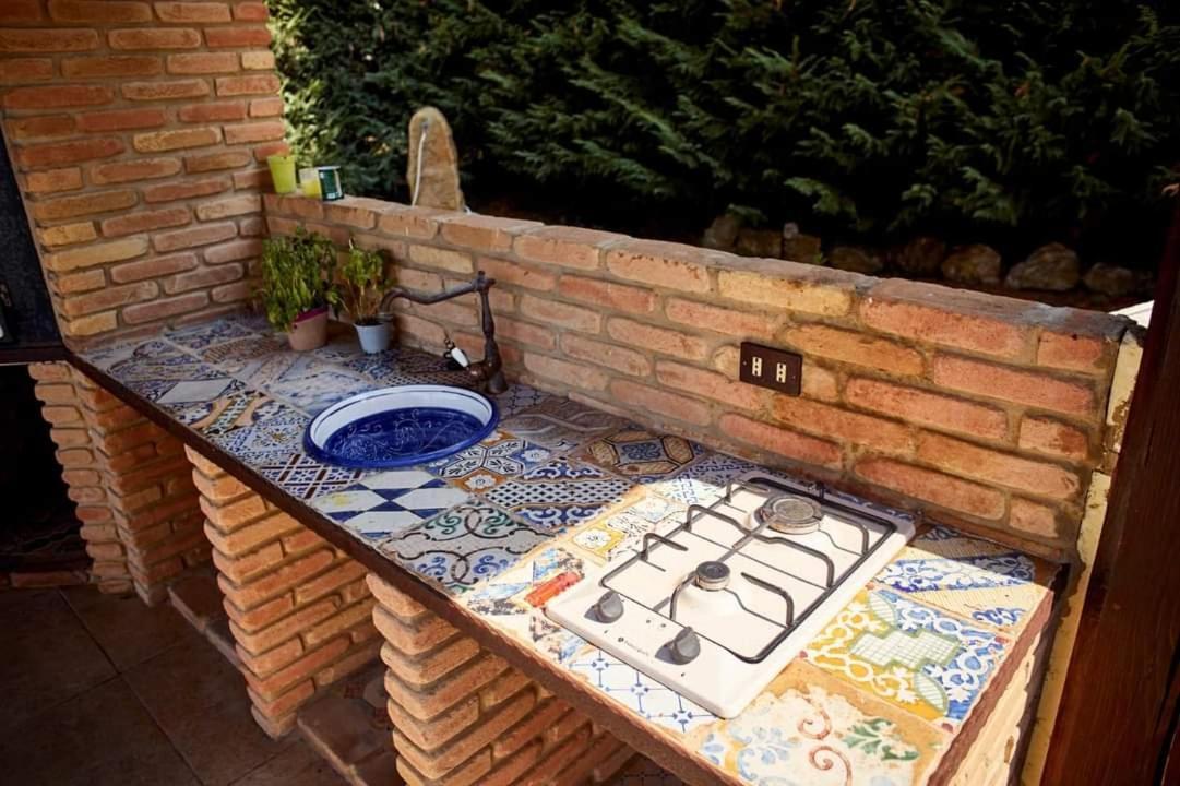 Villa Siciliana Con Piscina E Vista Panoramica Sul Mare Borgetto Екстериор снимка
