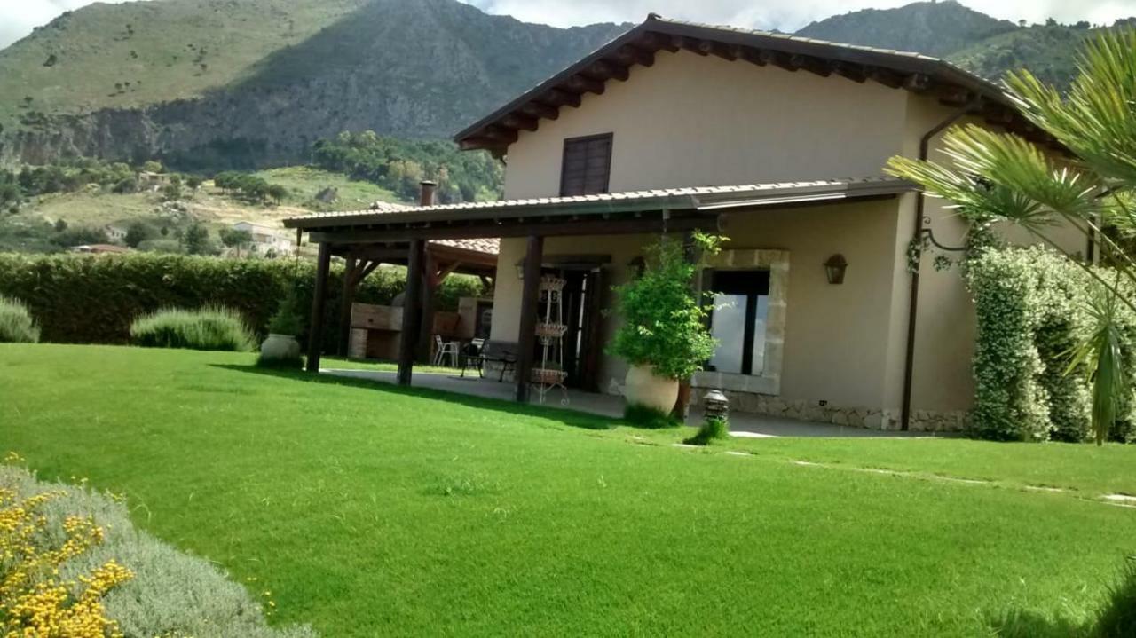 Villa Siciliana Con Piscina E Vista Panoramica Sul Mare Borgetto Екстериор снимка